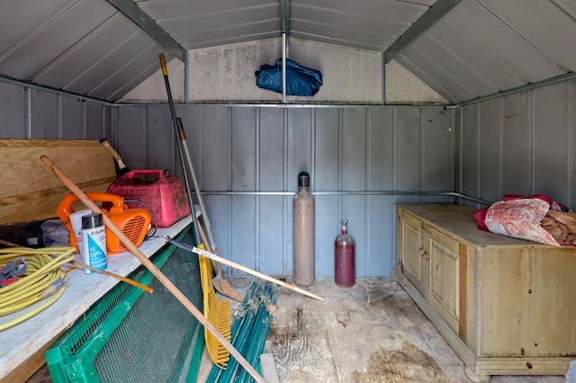 539 Nicholson Trl, Hiawassee, GA 30546 - storage area featuring a garage