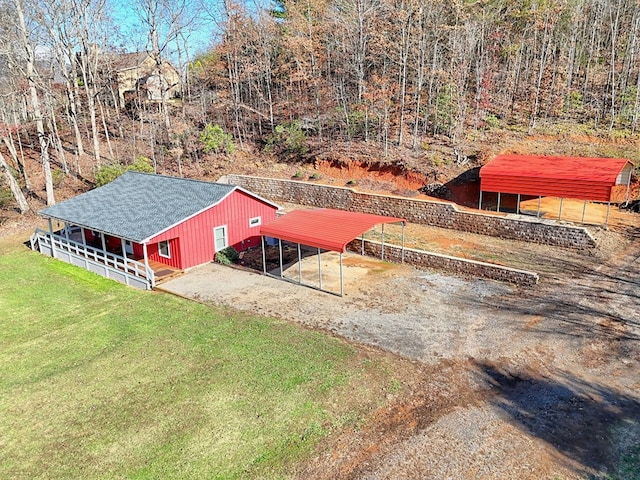 539 Nicholson Trl, Hiawassee, GA 30546 - view from above of property
