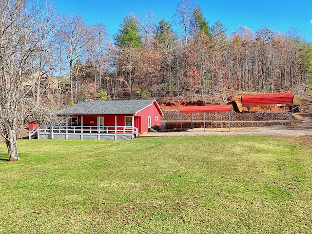 539 Nicholson Trl, Hiawassee, GA 30546 - view of grassy yard