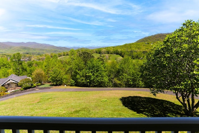 property view of mountains