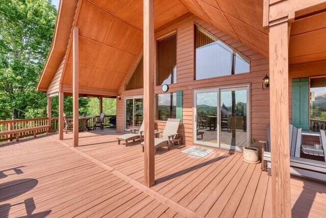 246 Serenity Pointe Dr, Murphy, NC 28906 - view of deck