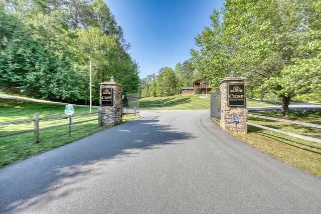 246 Serenity Pointe Dr, Murphy, NC 28906 - view of street with a gate