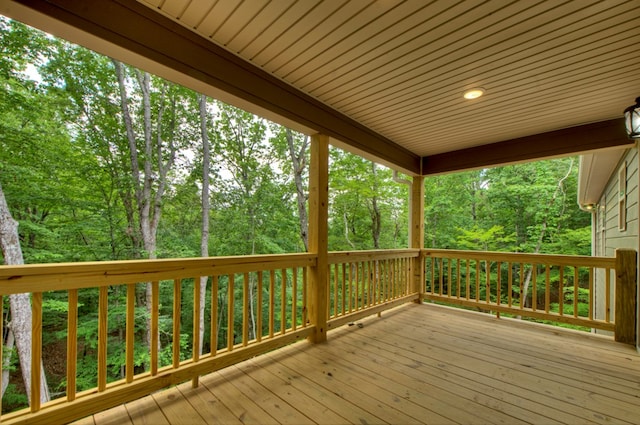 89 Pamela Ct, Ellijay, GA 30540 - view of wooden terrace
