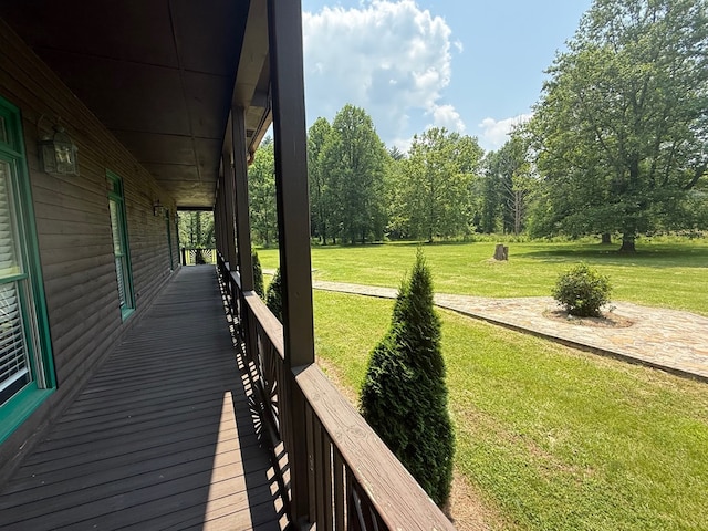 33 Tj Mote Rd, Dahlonega, GA 30533 - porch featuring a lawn