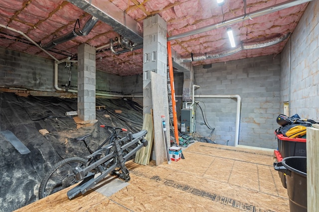 127 Berry Reister Dr, Blairsville, GA 30512 - view of unfinished basement