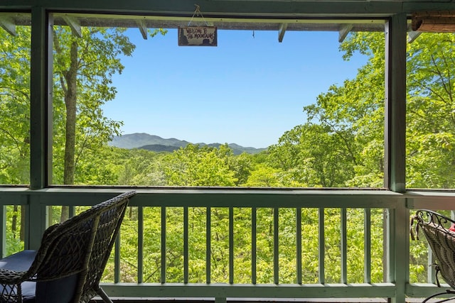 127 Berry Reister Dr, Blairsville, GA 30512 - exterior space with a mountain view