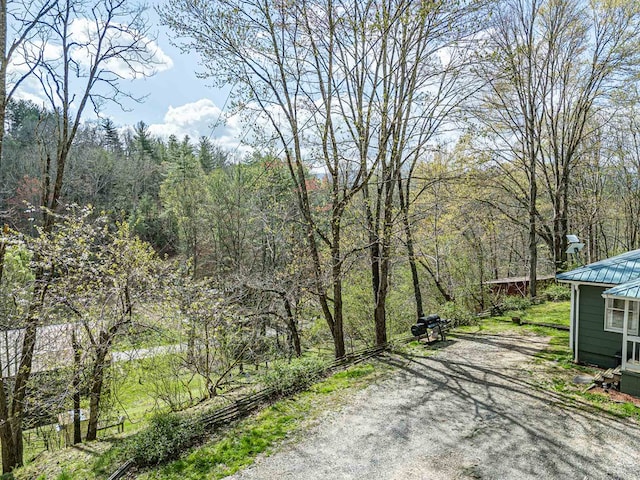 211 Gregory Hollow Rd, Robbinsville, NC 28771 - view of road with a view of trees and driveway
