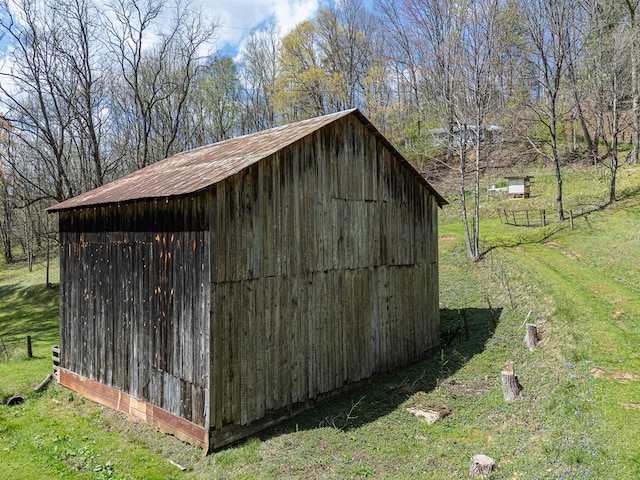 211 Gregory Hollow Rd, Robbinsville, NC 28771 - view of outbuilding with an outdoor structure
