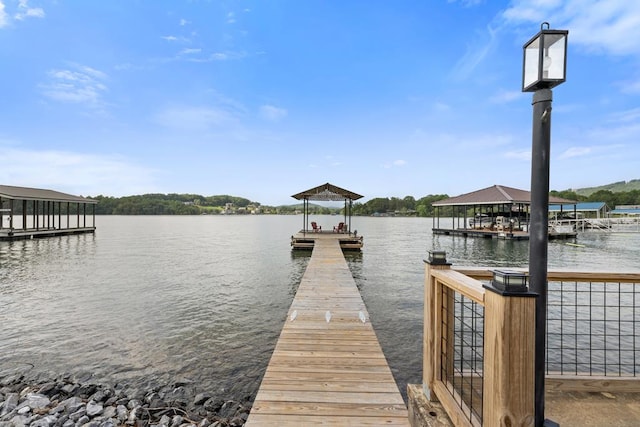 2793 Hidden Valley Rd, Hiawassee, GA 30546 - dock featuring a water view
