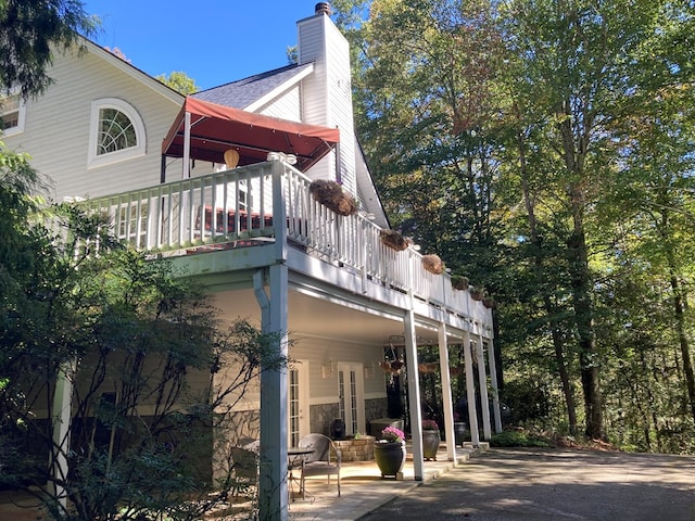 exterior space featuring a patio