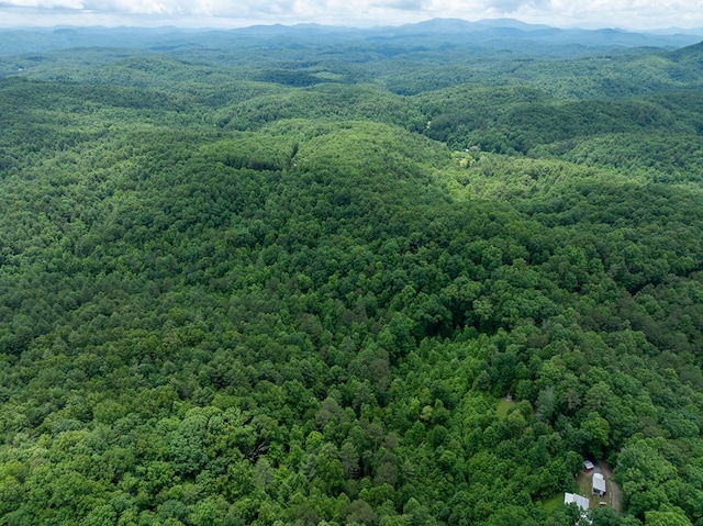318 Page Ln, Murphy, NC 28906 - aerial view of a forest and a mountain backdrop