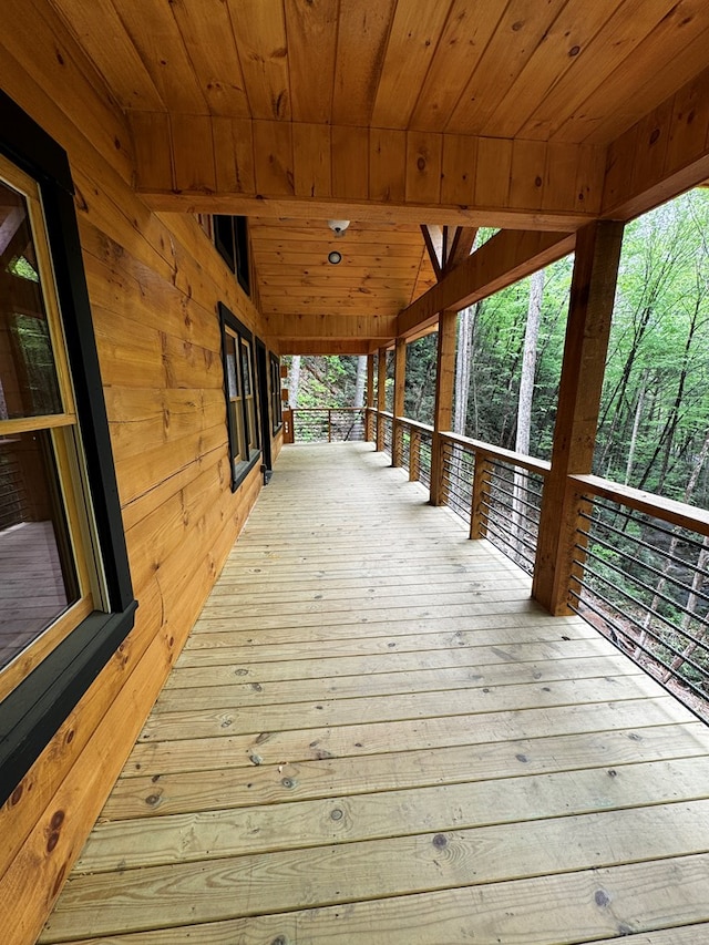 122 Laurel Creek Trl, Blue Ridge, GA 30513 - view of deck