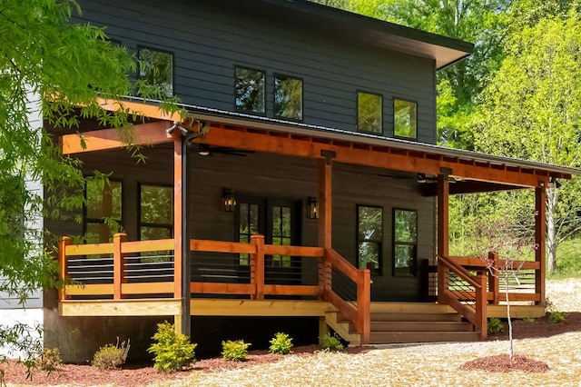 view of rear view of house