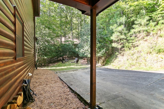 view of patio