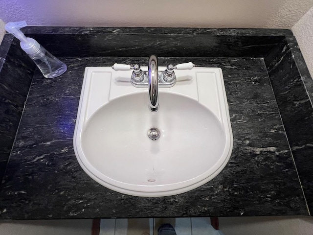 interior details with sink