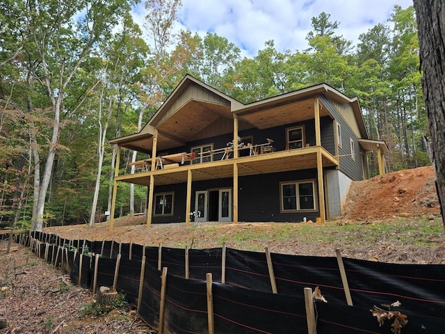 view of back of house