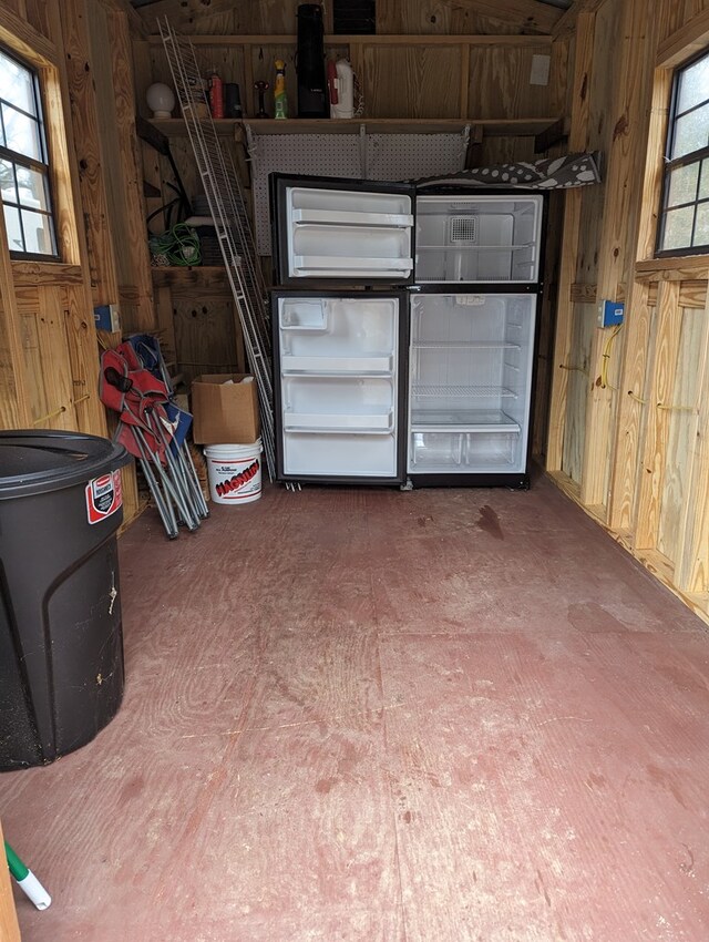 view of storage