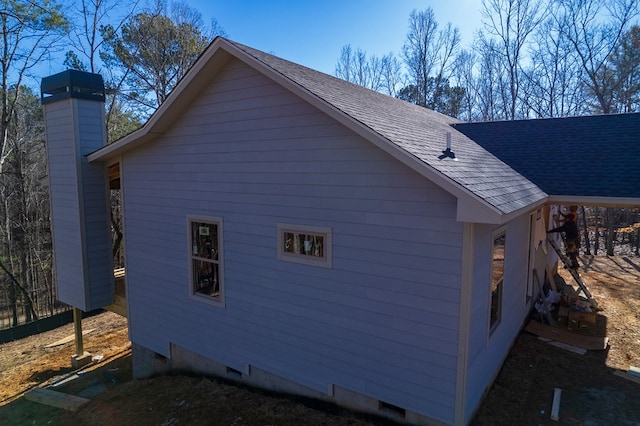 view of property exterior