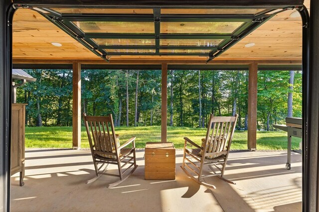1667 S Old Federal Rd, Chatsworth, GA 30705 - sunroom / solarium with healthy amount of natural light and view of scattered trees