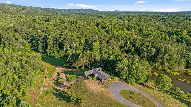 1667 S Old Federal Rd, Chatsworth, GA 30705 - view of property location featuring a heavily wooded area and a mountain backdrop