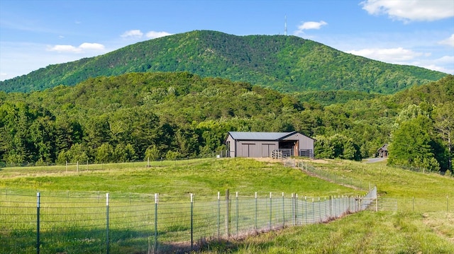 1667 S Old Federal Rd, Chatsworth, GA 30705 - view of mountain backdrop with rural landscape, a heavily wooded area, and agricultural land