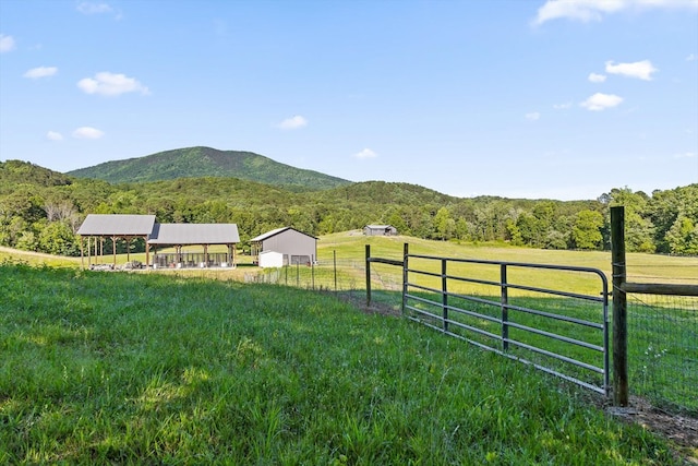 1667 S Old Federal Rd, Chatsworth, GA 30705 - view of mountain background with rural landscape and a pastoral area