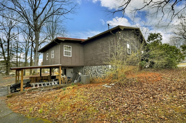 view of rear view of house