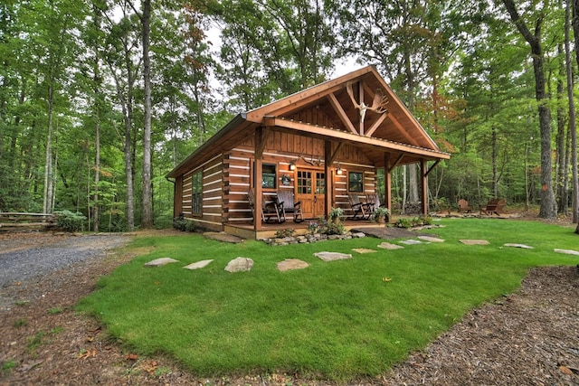 4011 Murphy Hwy, Mineral Bluff, GA 30559 - view of outdoor structure featuring a view of trees
