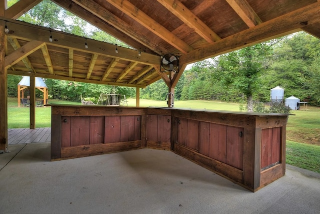 4011 Murphy Hwy, Mineral Bluff, GA 30559 - view of patio / terrace