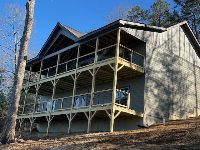 view of rear view of house