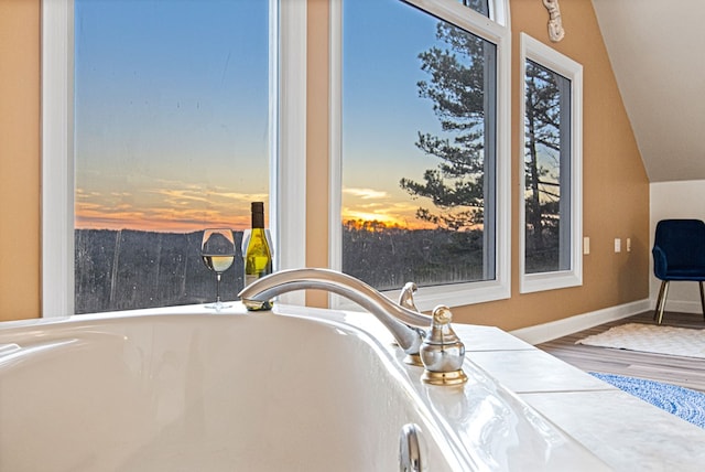 interior details with sink