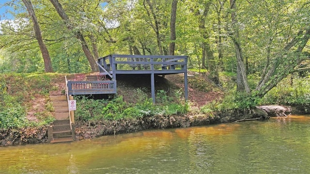 166 Dallas Ln, Blue Ridge, GA 30513 - view of property's community with a wooden deck
