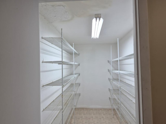 view of pantry