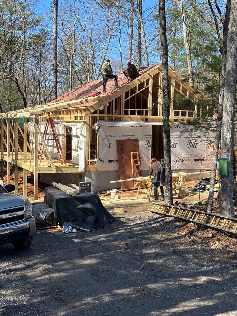 view of property under construction