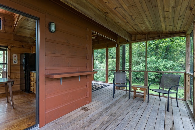 93 Lazy Bear Trl, Andrews, NC 28901 - view of wooden deck