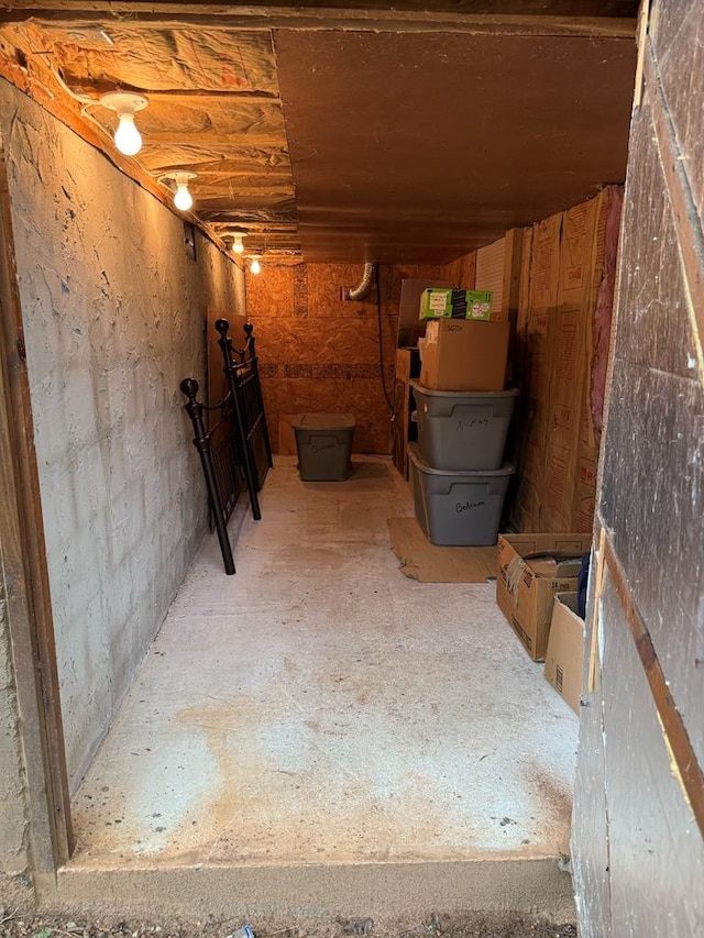 115 Black Oak Ridge Rd, Blue Ridge, GA 30513 - view of unfinished below grade area
