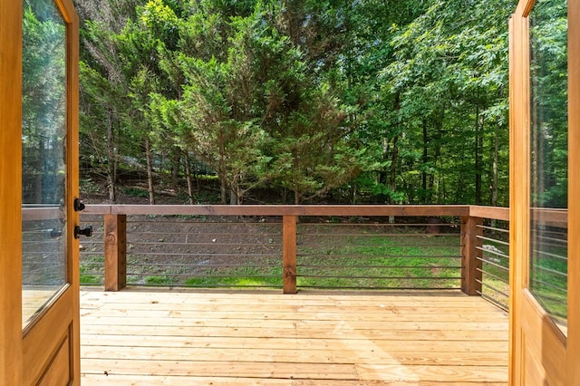 109 Lakeview Ct, Ellijay, GA 30540 - view of deck