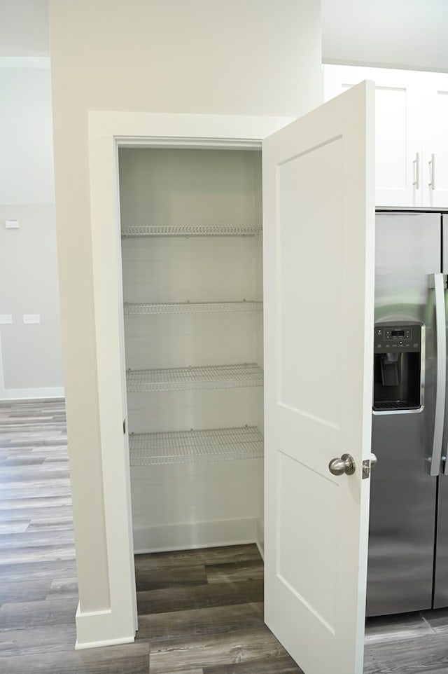 view of pantry