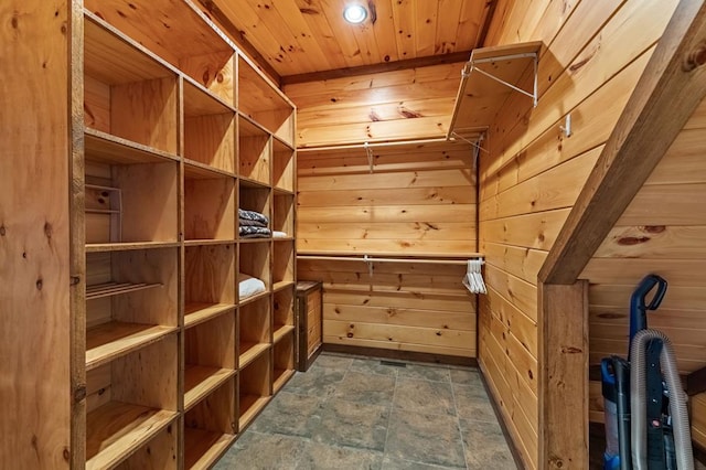 view of storage room