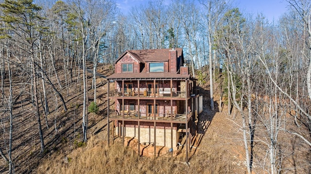 view of back of house