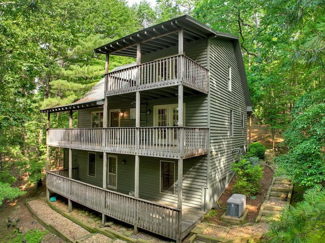776 Mountain Oak Rd, Ellijay, GA 30536 - view of front of property featuring a balcony