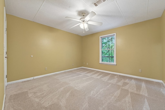 776 Mountain Oak Rd, Ellijay, GA 30536 - spare room featuring ceiling fan and carpet flooring