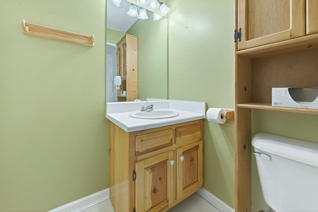 776 Mountain Oak Rd, Ellijay, GA 30536 - half bath featuring vanity and baseboards