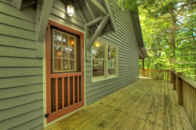 776 Mountain Oak Rd, Ellijay, GA 30536 - view of wooden deck