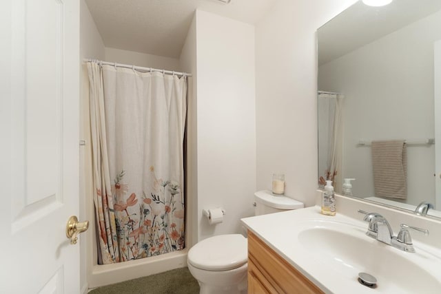 1537 Victoria Woods Dr, Hiawassee, GA 30546 - bathroom featuring toilet, vanity, and a shower stall