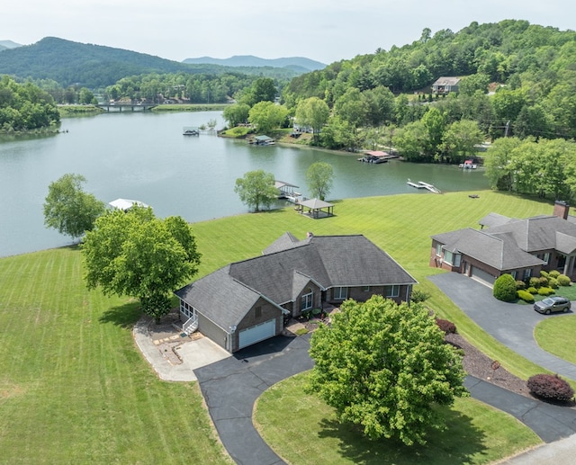 1537 Victoria Woods Dr, Hiawassee, GA 30546 - view of subject property with a water and mountain view
