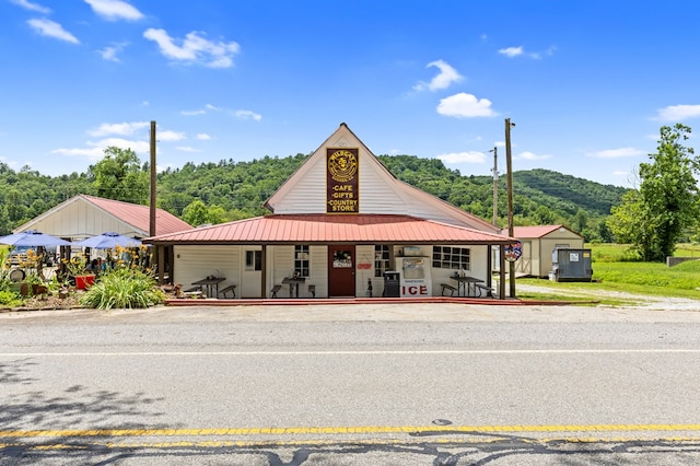 view of property with a mountain view