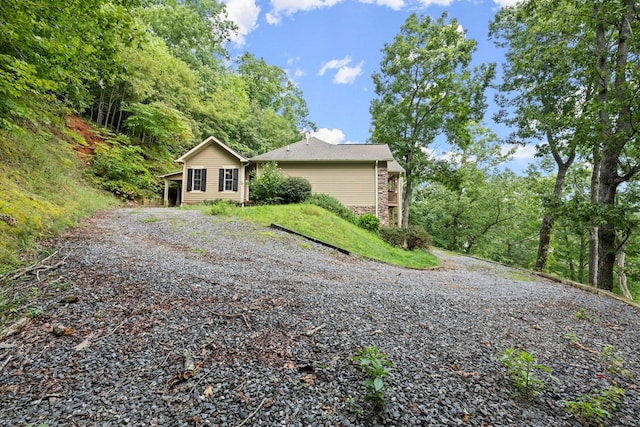 view of front of house