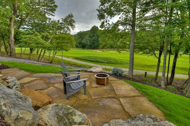 view of patio