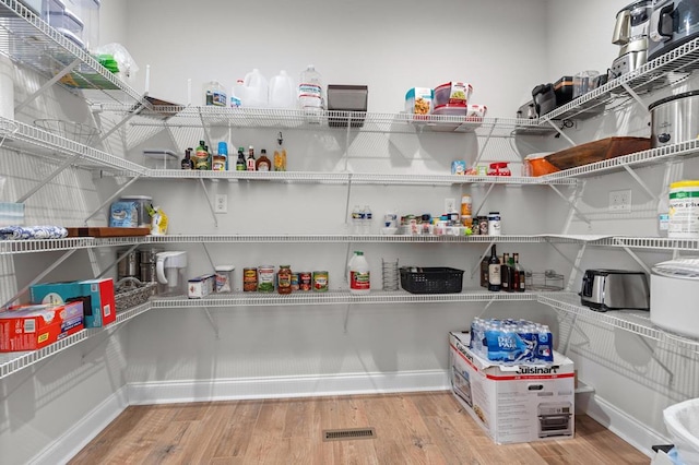 view of pantry